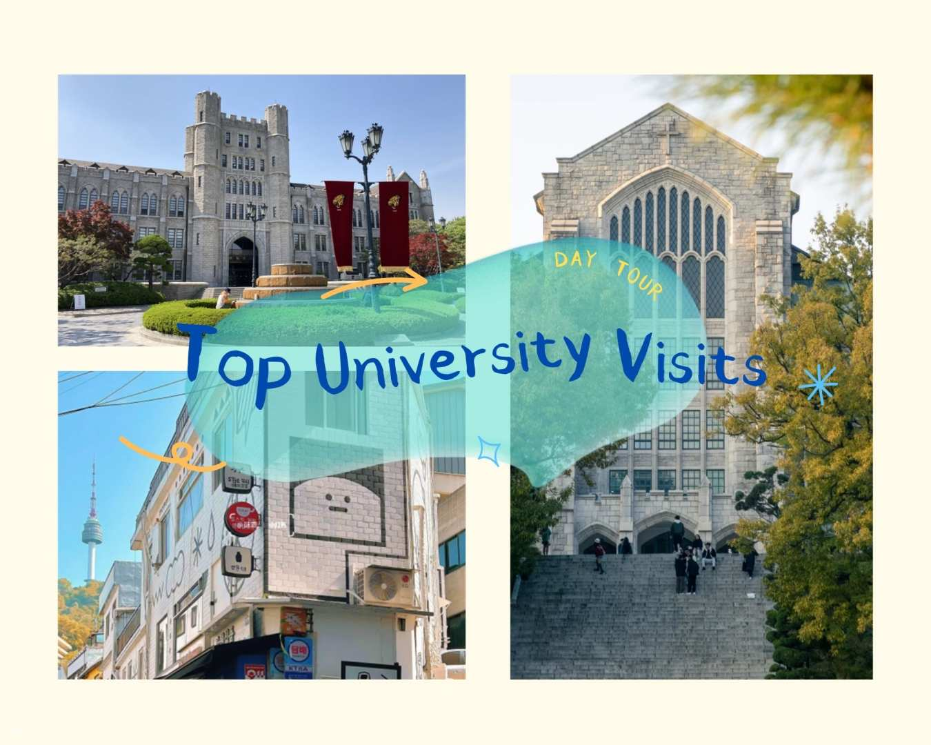 Top Universities Visit(Ewha, Korea, Sungkyunkwan, Yonsei) | 1-Day Tour | Myeongdong, Bukchon Hanok Village, Hongdae Shopping Street (from Seoul) - Photo 1 of 3